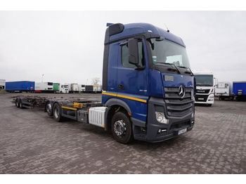 Container transporter/ Swap body truck MERCEDES-BENZ ACTROS 2545: picture 1