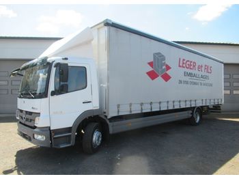 Curtainsider truck MERCEDES-BENZ ATEGO 1218: picture 1
