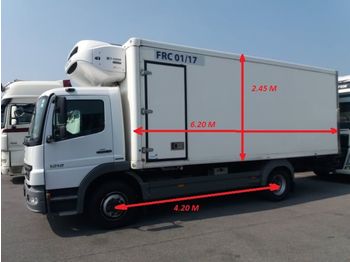 Refrigerator truck MERCEDES-BENZ ATEGO 12.18 FRIGO THERMO KING T1000R PORTE VIANDE EURO5: picture 1