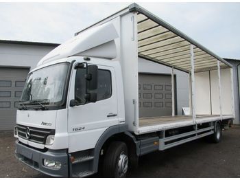 Curtainsider truck MERCEDES-BENZ ATEGO 1624: picture 1