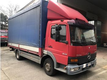 Curtainsider truck MERCEDES-BENZ ATEGO 817: picture 1