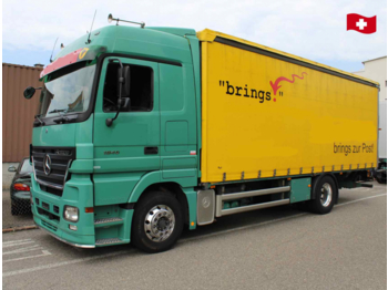 Curtainsider truck MERCEDES-BENZ Actros 1846: picture 1