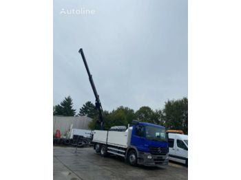 Dropside/ Flatbed truck, Crane truck MERCEDES-BENZ Actros 2536 6x2 Darus HIAB 133 K Pro/Hipro: picture 1