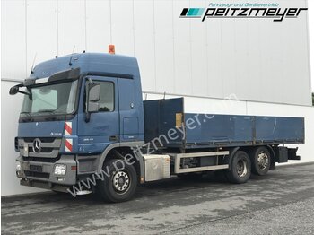 Dropside/ Flatbed truck MERCEDES-BENZ Actros 2541 L Pritsche mit Kranvorbereitung 9 T. Vorderachse, TÜV 8/23: picture 1