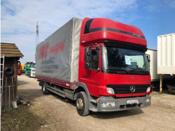 Curtainsider truck MERCEDES-BENZ Atego 1222: picture 1