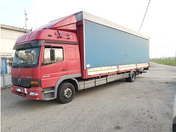 Curtainsider truck MERCEDES-BENZ Atego 1228: picture 1
