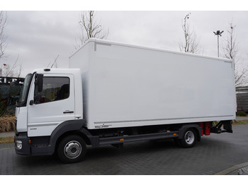 Box truck MERCEDES-BENZ Atego 818 E6 / container 15 pallets / tail lift: picture 2
