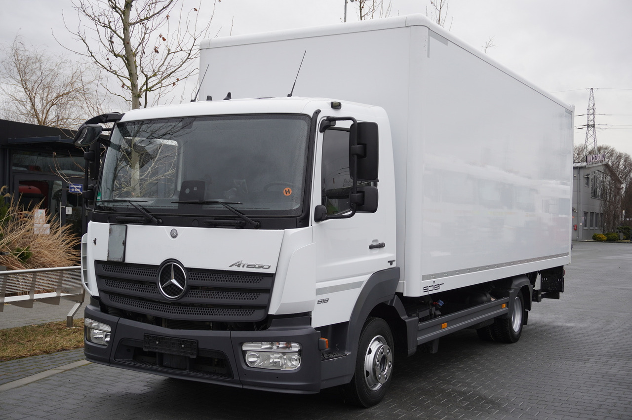 Box truck MERCEDES-BENZ Atego 818 E6 / container 15 pallets / tail lift: picture 18
