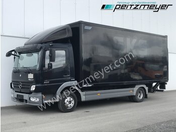 Box truck MERCEDES-BENZ Atego 822 L Koffer + LBW + Diffsp. + Klima: picture 1