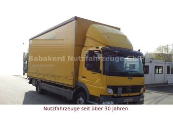 Curtainsider truck MERCEDES-BENZ Atego 922 Pritsche Plane Euro 5: picture 1