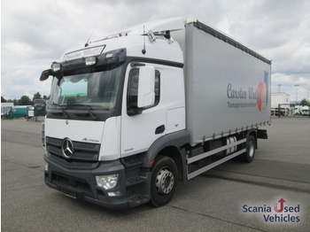 Curtainsider truck MERCEDES-BENZ MB Antos 1835L: picture 1