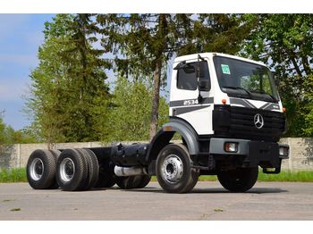 Cab chassis truck MERCEDES-BENZ SK 2534 6x4 full spring: picture 1