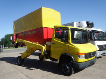 Container transporter/ Swap body truck MERCEDES-BENZ Vario 813 Ruthmann HD 1380 Cargoloader Euro 4 Ni: picture 1