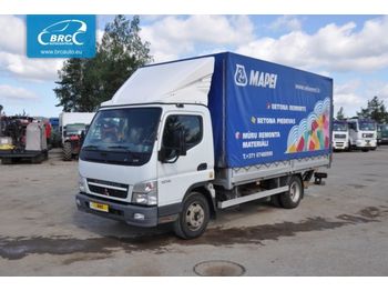 Curtainsider truck MITSUBISHI Canter 7C15: picture 1