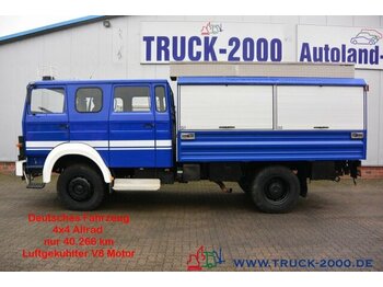 Box truck Magirus Deutz 120-23 AW V8 4x4 Ideal als Expedition-Wohnmobil: picture 1