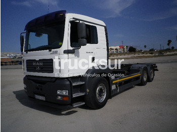 Container transporter/ Swap body truck Man TGA 25.430: picture 1