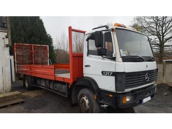 Dropside/ Flatbed truck for transportation of heavy machinery Mercedes 1317: picture 1
