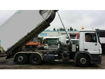 Container transporter/ Swap body truck Mercedes ACTROS 2541 L Seitenlader Rechtsl. EU 5: picture 2
