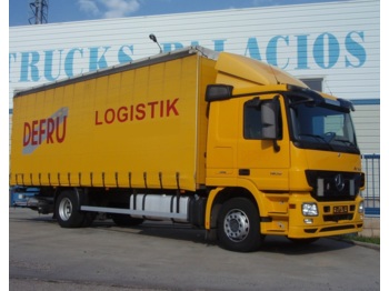 Curtainsider truck Mercedes Actros 1832 LS 38: picture 1