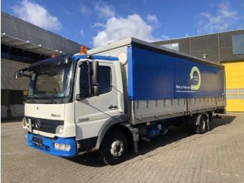 Curtainsider truck Mercedes Atego 1018: picture 1