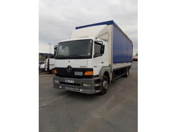 Curtainsider truck Mercedes Atego 1828: picture 1