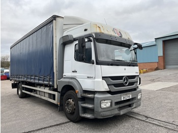 Curtainsider truck Mercedes Axor 1824 4x2 Curtain side: picture 1