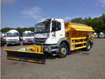Cab chassis truck Mercedes Axor 1824 4x2 RHD Econ snow plough / salt spreader: picture 1