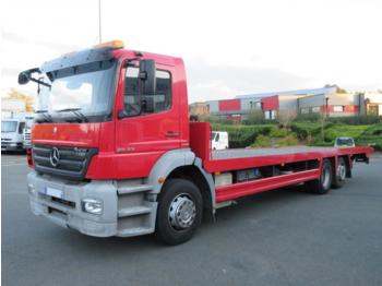 Dropside/ Flatbed truck for transportation of heavy machinery Mercedes Axor 2533: picture 1