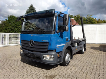 Skip loader truck MERCEDES-BENZ Atego 1218