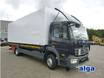 Curtainsider truck Mercedes-Benz 1223 L Atego, Euro 6, 7.200mm lang, AHK, LBW: picture 1