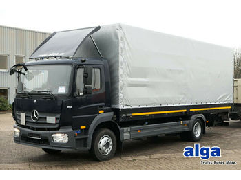 Curtainsider truck Mercedes-Benz 1223 L Atego, HU NEU, Plane NEU, Euro 6, AHK: picture 1