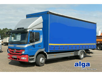 Curtainsider truck Mercedes-Benz 1224 L Atego/2,78 m. Innenhöhe/2 t. LBW/Edscha: picture 1