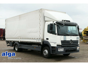 Curtainsider truck Mercedes-Benz 1224 L Atego/7,2 m. lang/1,5 t. LBW/Euro 6: picture 1