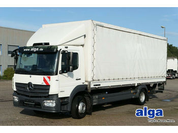 Curtainsider truck Mercedes-Benz 1224 L Atego, Schiebeplane, LBW 1,5to., Euro 6: picture 1