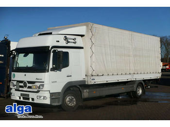 Curtainsider truck Mercedes-Benz 1229 L Atego II,7.100mm lang,Hochdach,LBW 2,0to.: picture 1