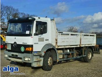 Dropside/ Flatbed truck Mercedes-Benz 1823 Atego, AHK.: picture 1