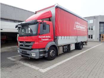 Curtainsider truck Mercedes-Benz 1833 Axor lad-lift: picture 1
