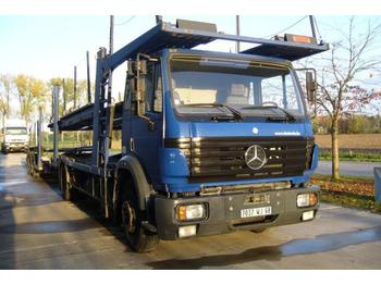 Autotransporter truck Mercedes-Benz 1834 SK Blatt - Lohr: picture 1