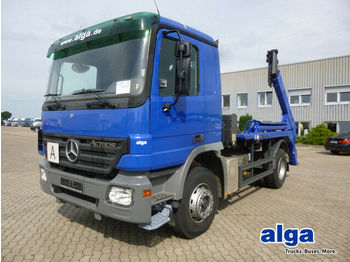 Skip loader truck Mercedes-Benz 1836 4x2, Meiller AK 12MT, Dieselpartikelfilter: picture 1