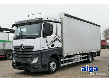 Curtainsider truck Mercedes-Benz 1836 L Actros, 7.800mm lang, gardine, LBW 1,5to.: picture 1