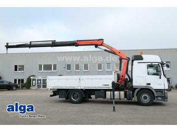 Tipper, Crane truck Mercedes-Benz 1846 L Actros/5,0 m. lang/Palfinger PK16502 Kran: picture 1