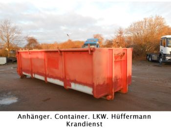 Hook lift truck Mercedes-Benz 22cbm Abrollcontainer gebraucht: picture 1