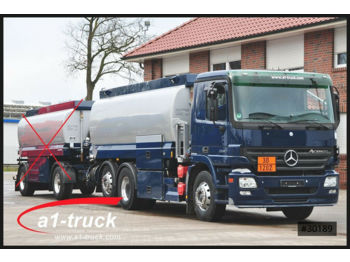 Tank truck Mercedes-Benz 2541 6x2 Lindner + Fischer A1+A3, Oben + Untenbe: picture 1