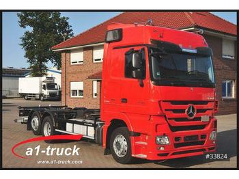 Container transporter/ Swap body truck Mercedes-Benz 2541 MP3, Kilometer 357.336, LBW, TÜV 09/2021: picture 1