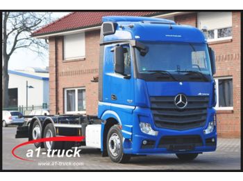 Container transporter/ Swap body truck Mercedes-Benz 2542 LL BDF, E6, Retarder, Standklima, ACC: picture 1