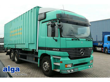 Box truck Mercedes-Benz 2543 L Actros, wenig KM, Klima, Euro 2: picture 1