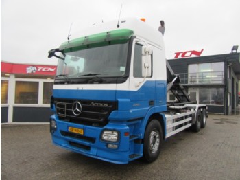 Container transporter/ Swap body truck Mercedes-Benz 2741 6x2 VDL HAAKSYSTEEM: picture 1