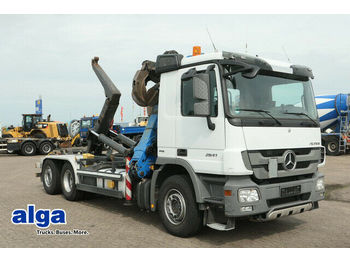 Hook lift truck Mercedes-Benz 2841 L Actros/Kran/Klima/AHK: picture 1