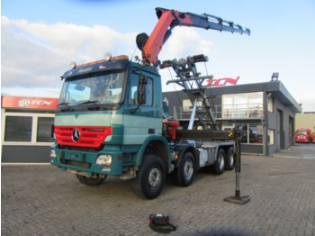 Container transporter/ Swap body truck Mercedes-Benz 4151K 8X4 PK 27002 + NCH SYSTEEM: picture 1