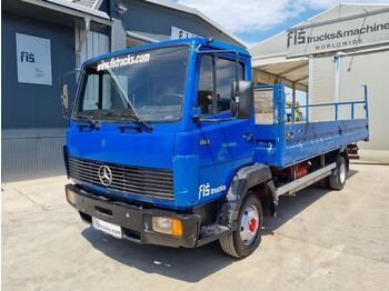 Dropside/ Flatbed truck Mercedes-Benz 814 4x2 stake body - spring - 6 cylinder: picture 1